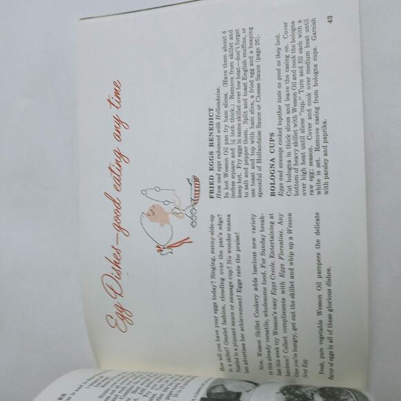 Vintage The Skillet Cook Book Wesson Oil (bb2) - Picture 2 of 10